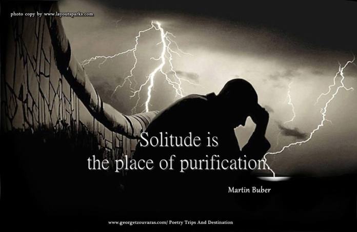 Even in the solitude of our pain, God is there.